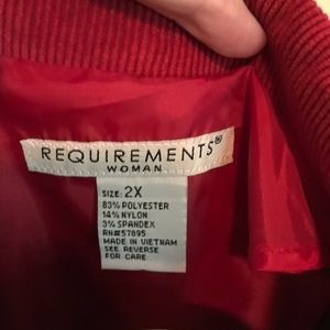 Requirements Jackets & Coats - Requirements 2x jacket Requirements Jackets & Coats - Requirements 2x jacket